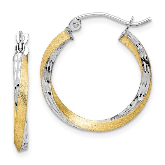 10K Gold Hoop Earrings