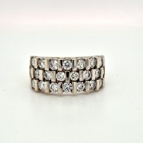 ESTATE Diamond Channel Set Ring