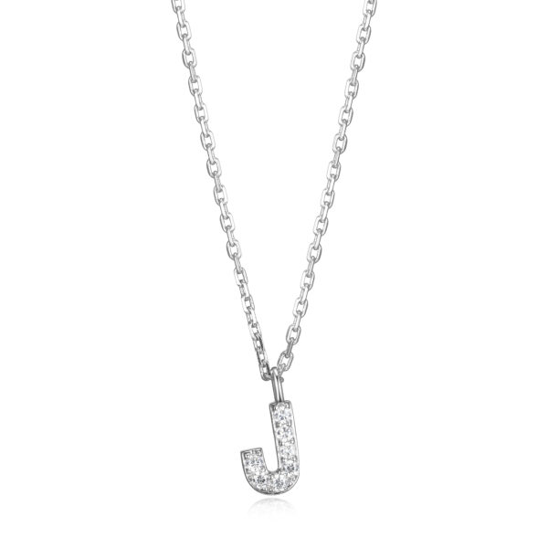 Sterling Silver Initial Necklace