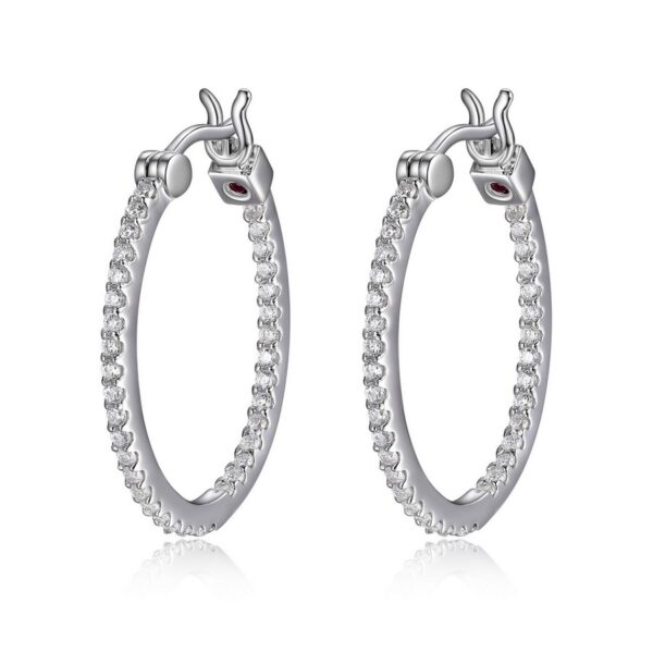 ELLE Cubic Zirconia Hoops