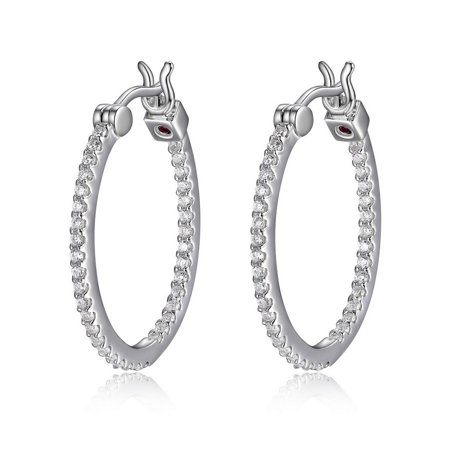 ELLE Cubic Zirconia Hoops