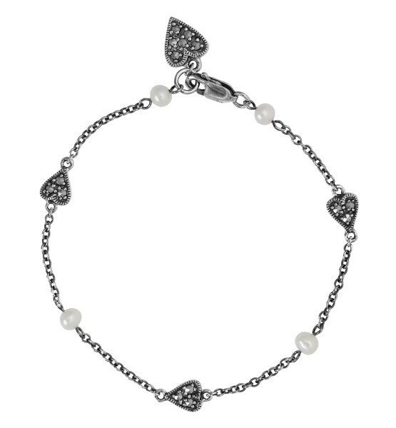 Sterling Silver Marcasite Bracelet