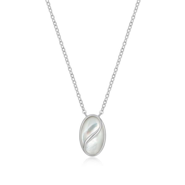 Silver ELLE Mother of Pearl Necklace
