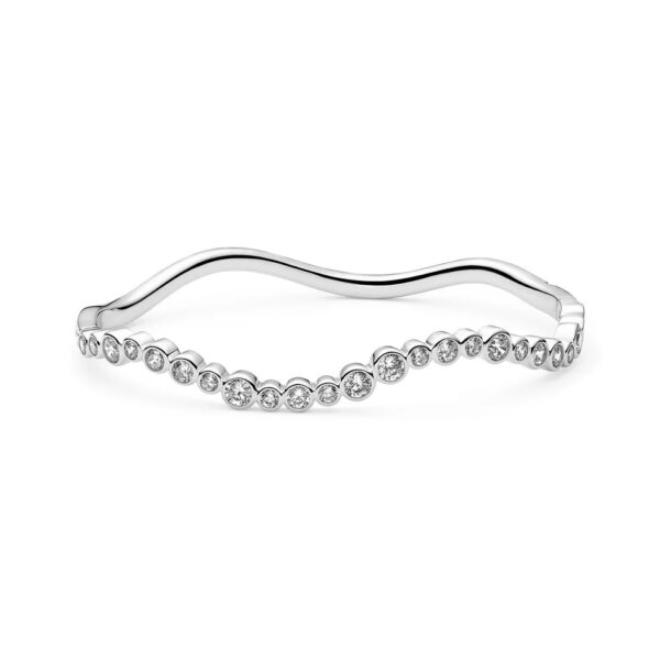 Sif Jakobs Cubic Zirconia Bangle Bracelet