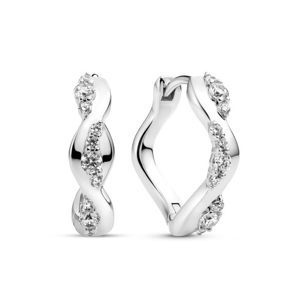 Sif Jakobs Cubic Zirconia Hoop Earrings