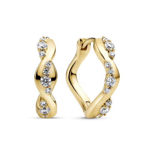 Sif Jakobs Cubic Zirconia Hoop Earrings