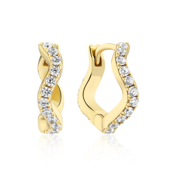 Sif Jakobs Cubic Zirconia Hoop Earrings