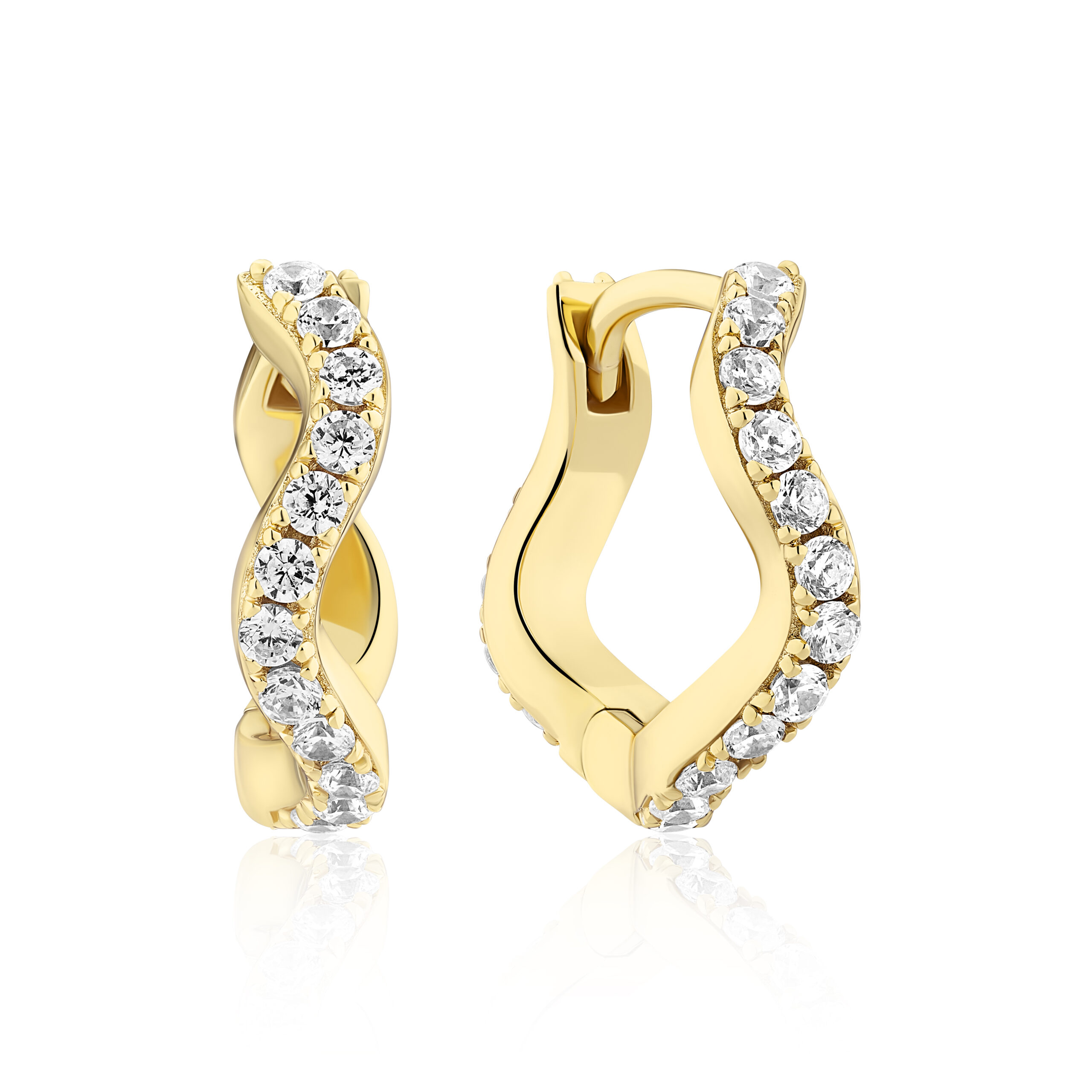 Sif Jakobs Cubic Zirconia Hoop Earrings