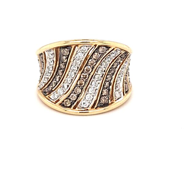 ESTATE Champagne Diamond Ring