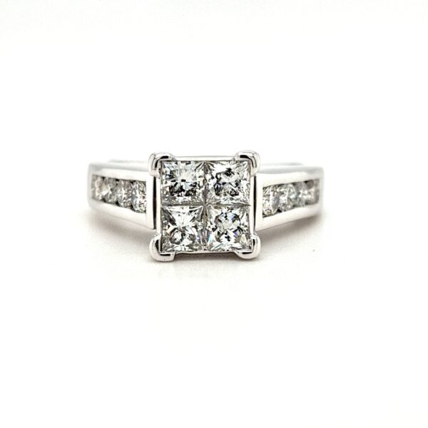 ESTATE Diamond Invisible Set Ring