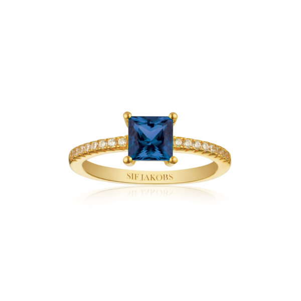 Sif Jakobs Blue Cubic Zirconia Ring