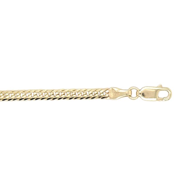 10K Gold Double Curb Link Chain