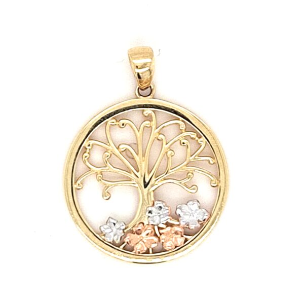 10K Tree of Life Pendant