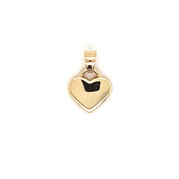 10K Mini Heart Pendant