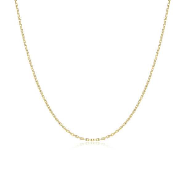 Reign 18K Gold Plated Cable Link Chain
