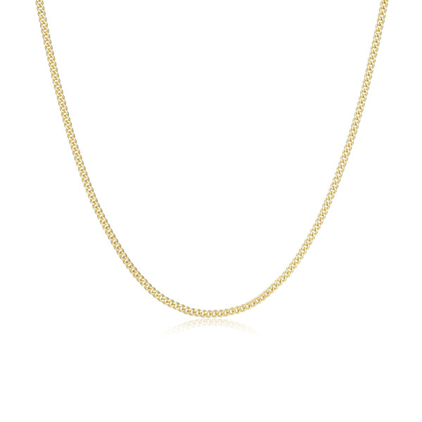 Reign 18K Gold Plated Curb Link Chain